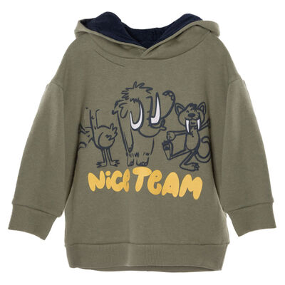 Imagen 1 del producto Polerón Capucha Bebé Chess Baby Oliva, Rojo, Royal