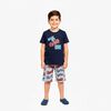 Conjunto Pijama Polera+Short Ni&ntilde;o Chess