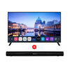 Combo LED 65" Master-G MGUB65WB Smart TV UHD + Soundbar MGSB250 Negro