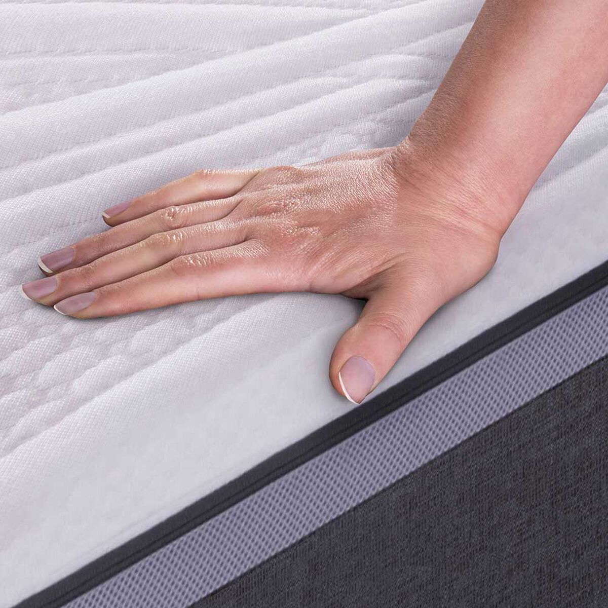 Cama Europea CIC Base Dividida 2 Plazas Ortopedic Advance + Set 2 Almohadas Da Soft Sleep