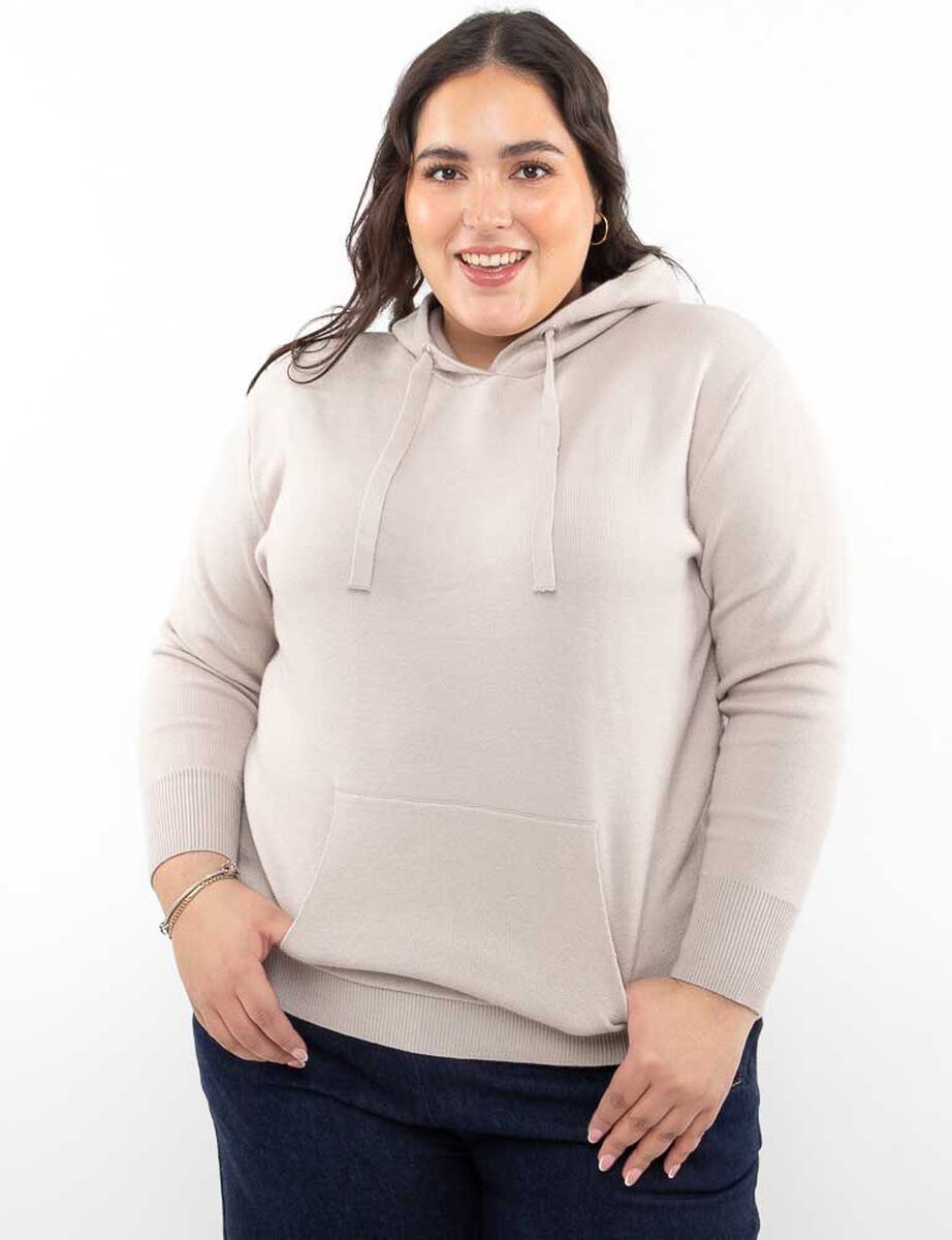 Polerón Con Gorro Mujer Extralindas