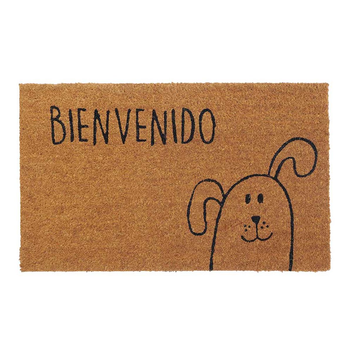 Limpiapi&eacute;s Idetex Coco Dog 40 x 60 cm Caf&eacute;