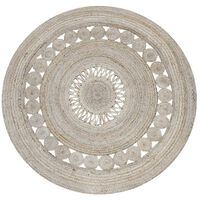 Alfombra Idetex Jute Braided Redonda 150 Natural
