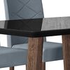 Juego de Comedor Jdo & Design Caroline Celeste 6 Sillas 