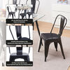 Juego de Comedor Zoy Home Mykonos 6 Sillas Negro