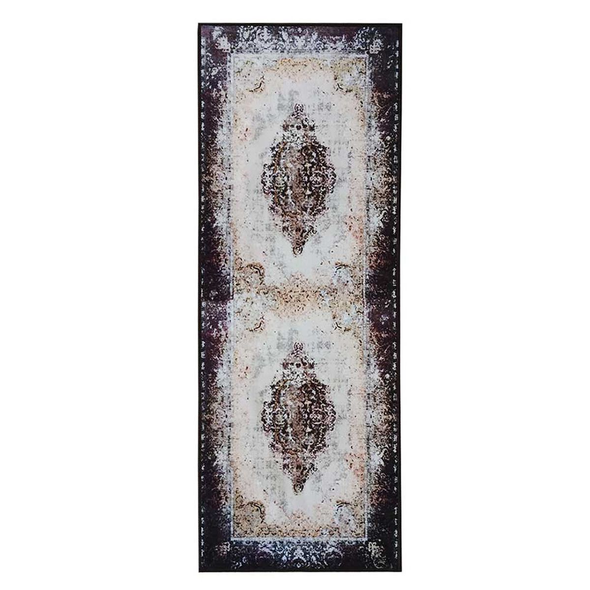 Alfombra de Pasillo Idetex Moka 180 x 67 cm. Negro