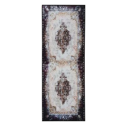 Alfombra de Pasillo Idetex Moka 180 x 67 cm. Negro
