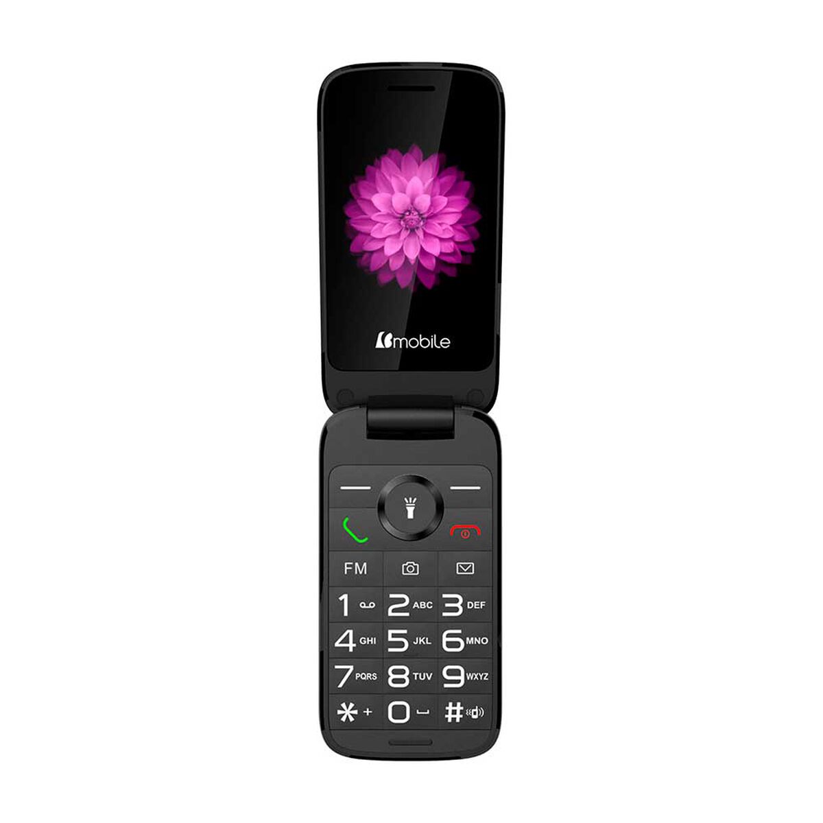 Celular Básico Bmobile C41 128MB 2,8" Gris Liberado