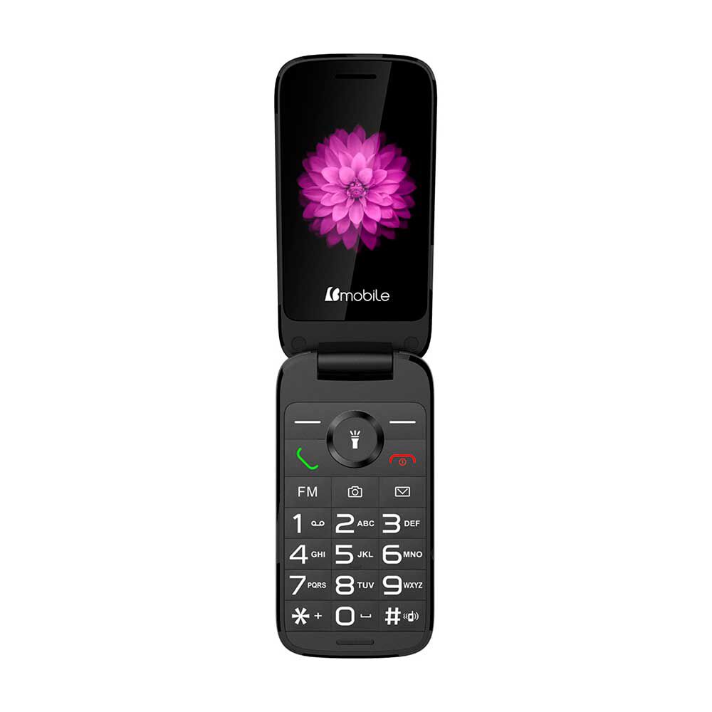 Celular Básico Bmobile C41 4G 128MB 2,8" Gris