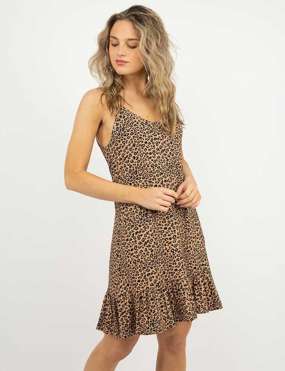 Vestido Midi Sin Mangas Mujer Icono