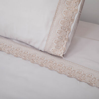 Imagen 1 del producto Juego de Sábanas Doral 1,5 Plazas Santorini Beige