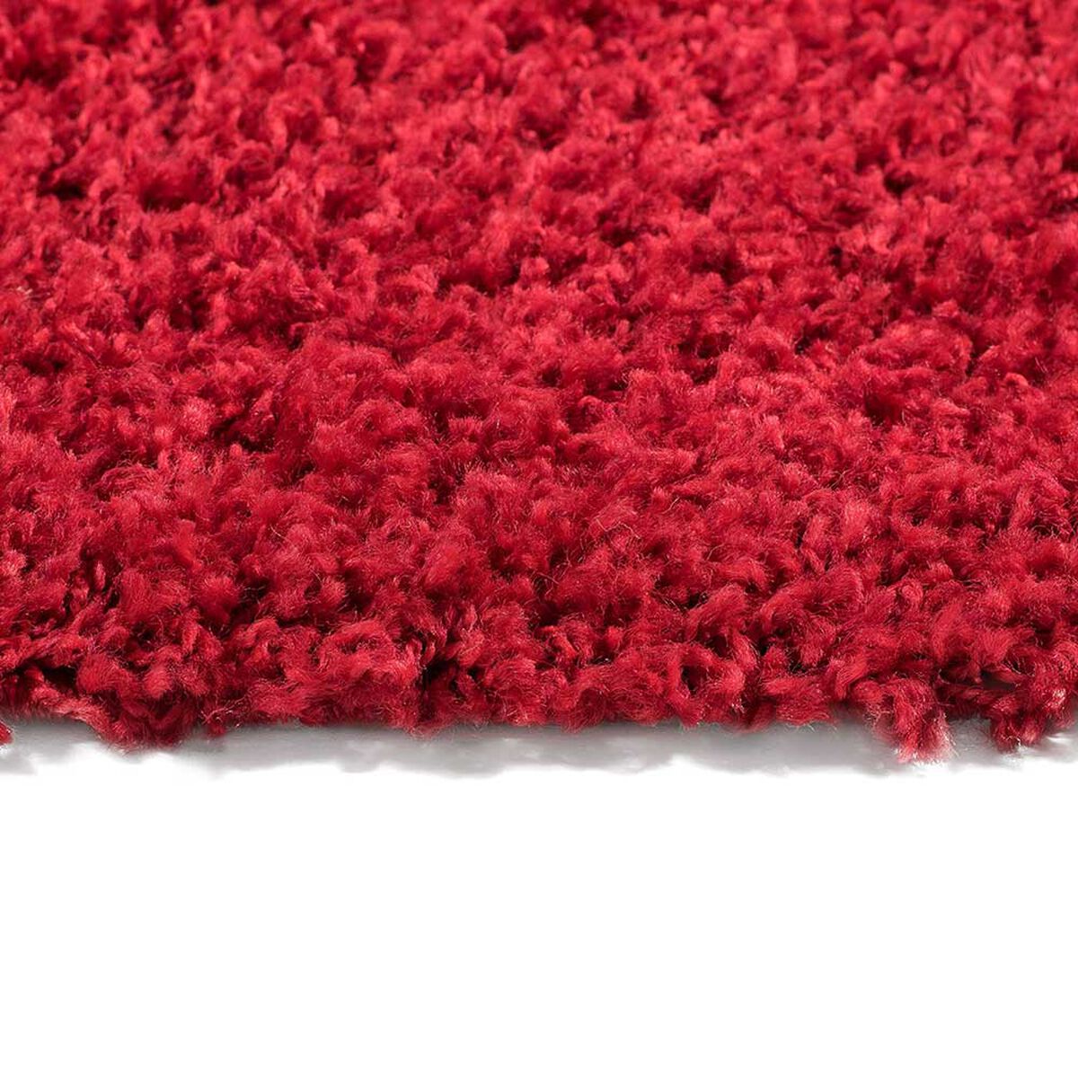 Alfombra Dib Shaggy Colors 150 x 200 cm Rojo
