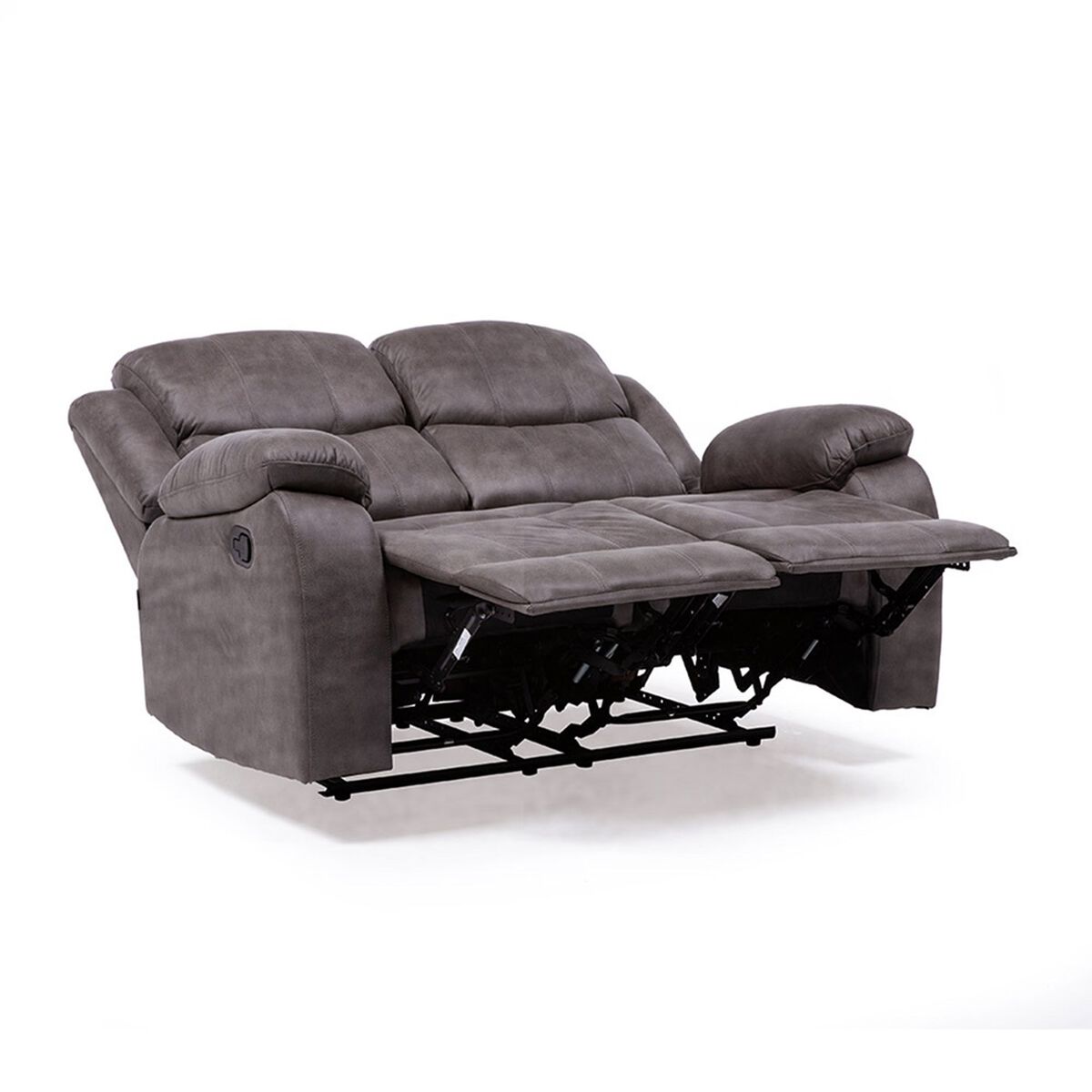 Sofá Reclinable Manual VYS SPA Isabel 2 Cuerpos café