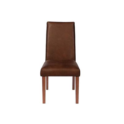 Silla Latam Home Cadiz Cuero Café Moro