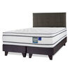Cama Europea Flex 2 Plazas Majesty + 1 Respaldo