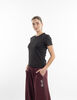 Polera Manga Corta Textura Mujer Lotto Strada