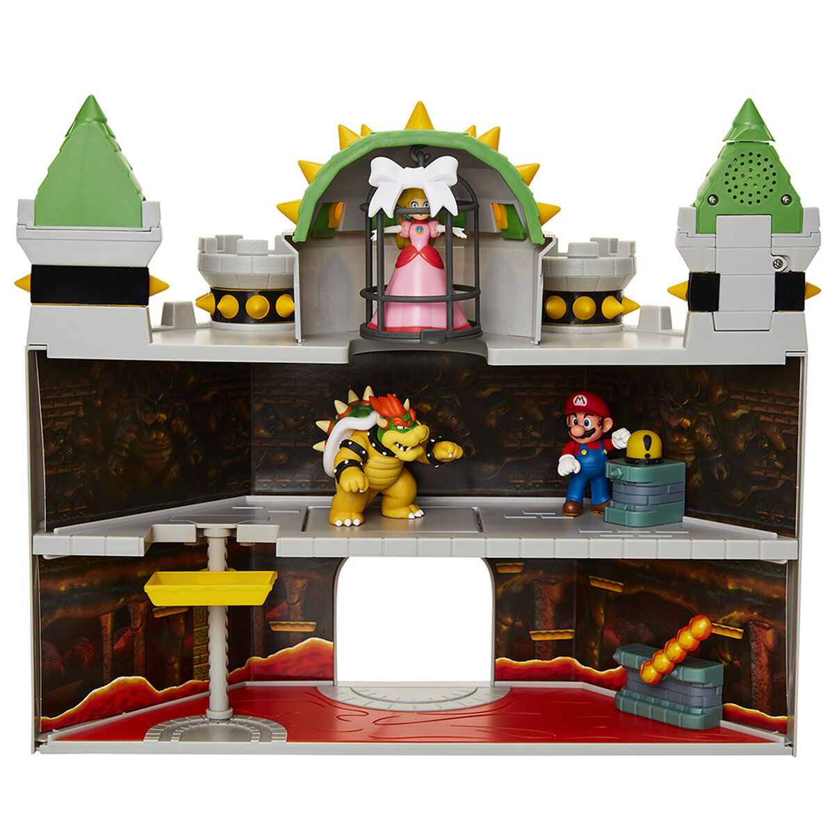 Escena Batalla Castillo de Bowser Nintendo