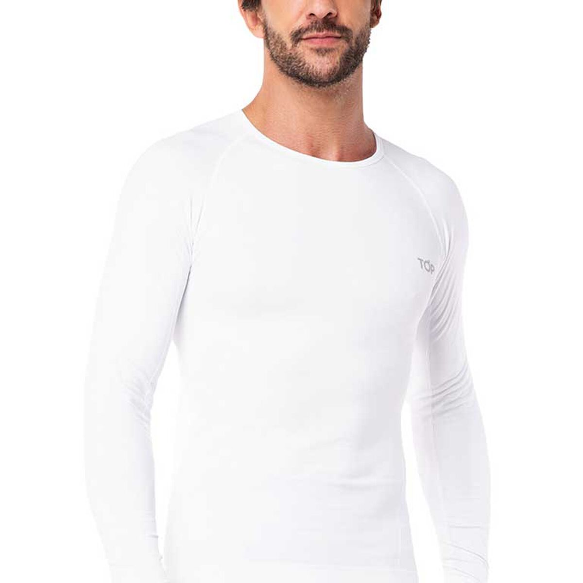 Camiseta Deportiva Primera Capa Microfibra Hombre TOP