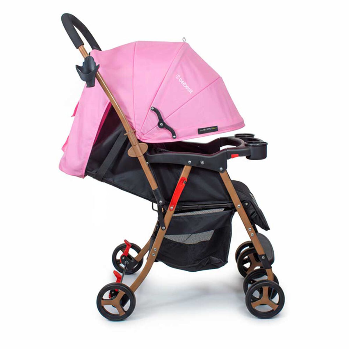 Coche Twister Gold Rosa Bebesit