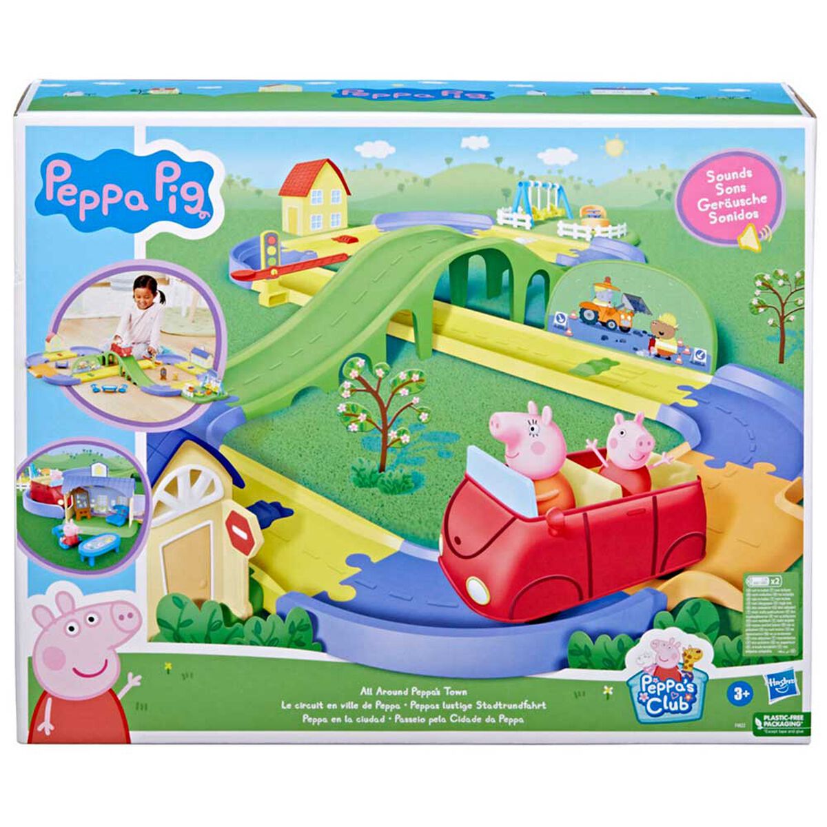 Set Peppa Pig Peppa Club  Peppa En La Ciudad