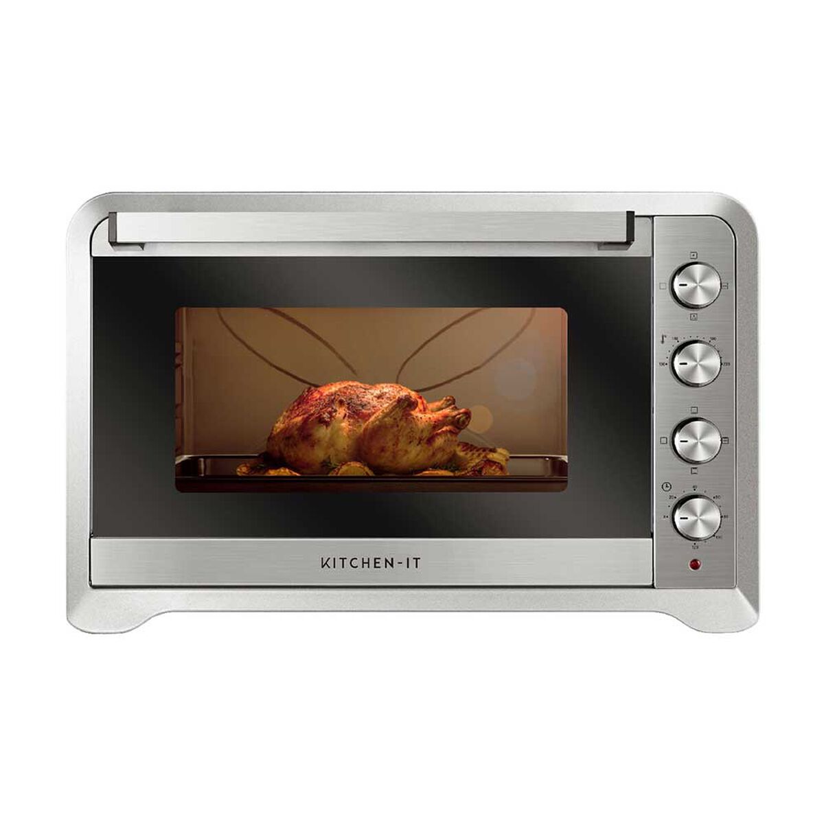 Horno El&eacute;ctrico Kitchen-It Silver Series 100 lts.