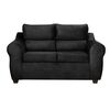 Sofá Mexx Muebles Dubai 2 Cuerpos Negro