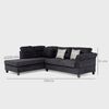 Seccional Daniels KM107LBK 4 Cuerpos Negro