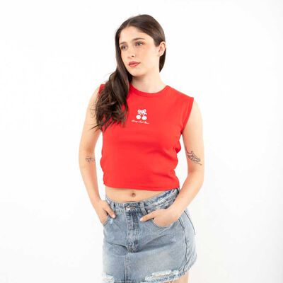 Polera Sin Mangas Mujer Icono