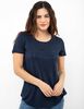 Polera Con Estampado Manga Corta Mujer Zibel