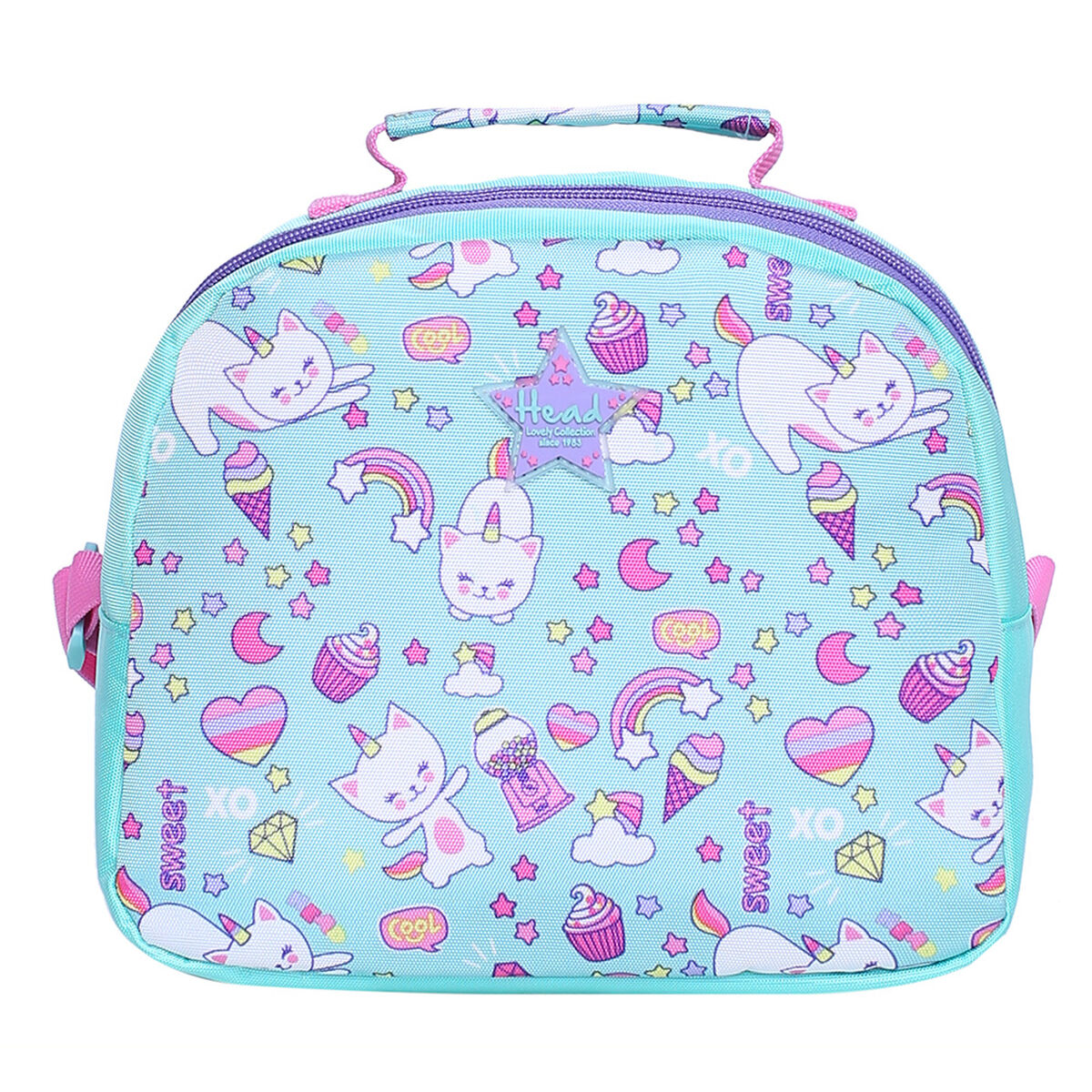 Pack Mochila + Gymbag + Lonchera + Banano + Estuche Top Head