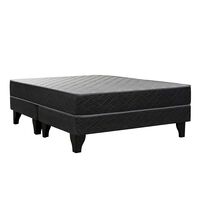Cama Europea Celta Base Dividida 2 Plazas Evolution Black