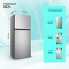 Refrigerador Hisense RT488N4ASU1 Top Mount 382 L Inox