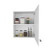 Mueble de Cocina Superior TuHome Manchester 1 Puerta Blanco