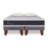 Cama Europea CIC Base Dividida 2 Plazas Ortopedic + Set 2 Almohadas Da Soft Sleep