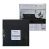 Juego de S&aacute;banas Doral King Lisas 210 Hilos Negro