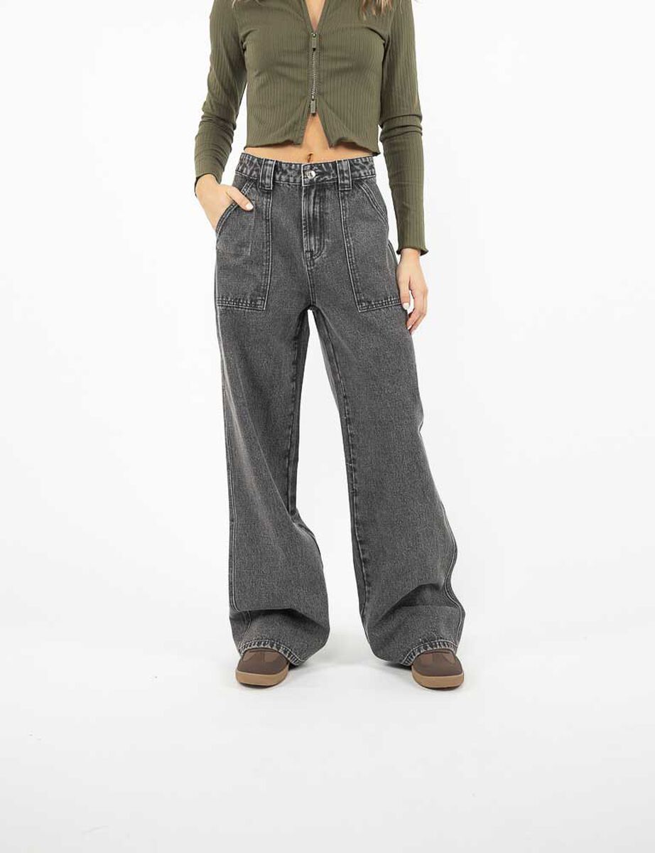 Jeans Wide Leg Mujer Icono