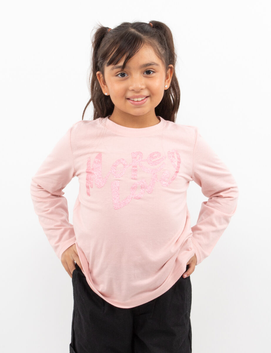 Pack 2 Polera Manga Larga Niña Chess
