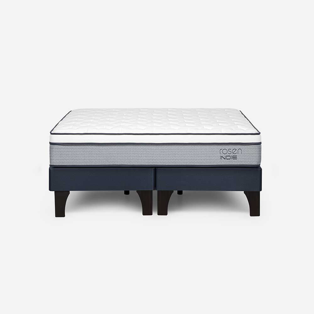 Cama Europea Rosen Base Dividida King Indie