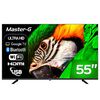 LED Smart TV 55'' 4K MGG55UFKG Master-G