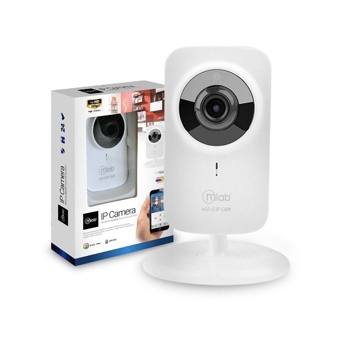Cámara de Seguridad MLab Plug and Play 720p