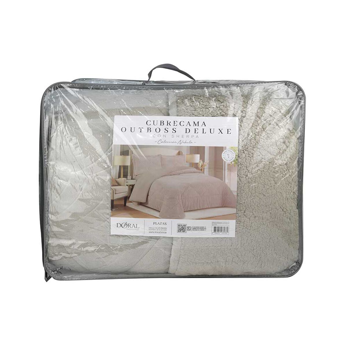 Cubrecama Doral Super King Senses Sherpa D1