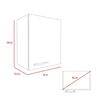 Combo Mueble Superior + Mueble Microondas + Mueble Inferior TuHome Manchester Wengue