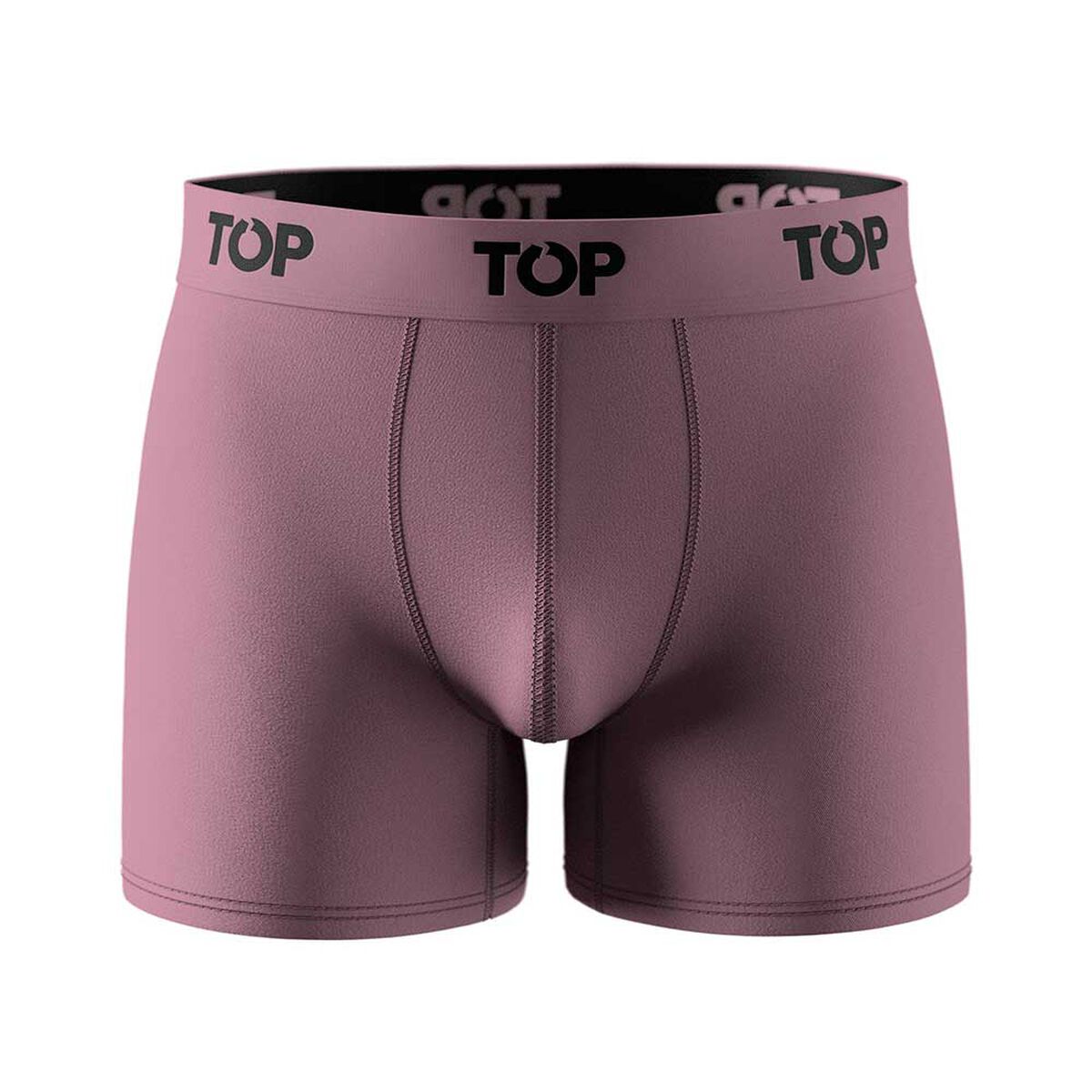 Pack 4 B&oacute;xer Medio Algod&oacute;n Hombre Top