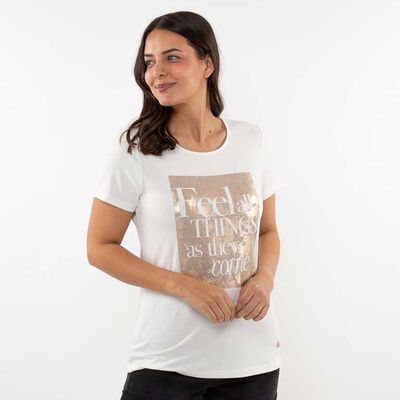 Polera Manga Corta Mujer Zibel