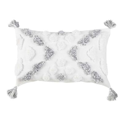 Imagen 1 del producto Cojín Casanova Liso Blanco 30 x 50 cm