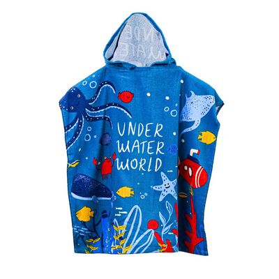 Toalla Capucha Cannon Velour Boy 60x120 cm