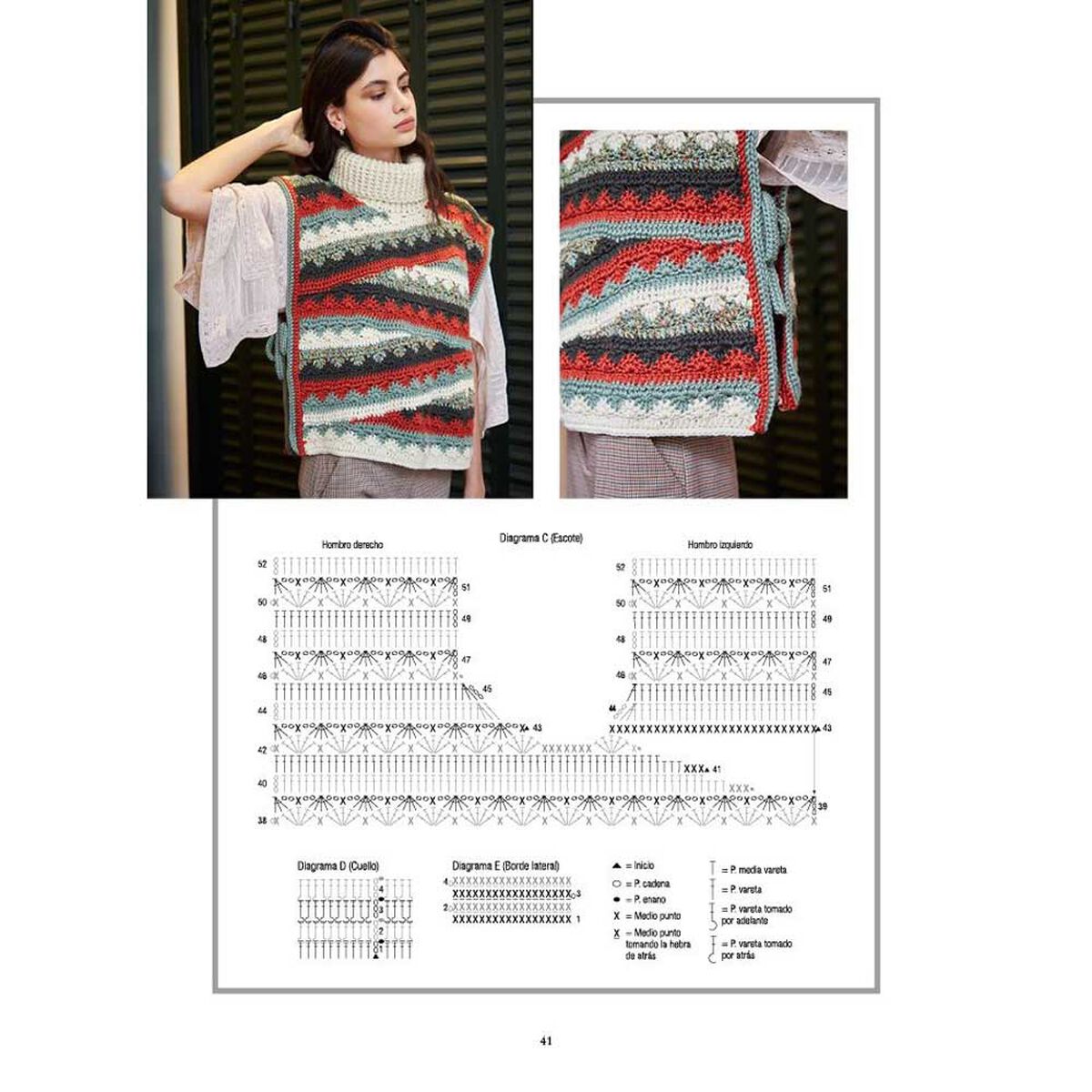Libro Moda Crochet 2021 Verónica Vercelli Editorial Veredit