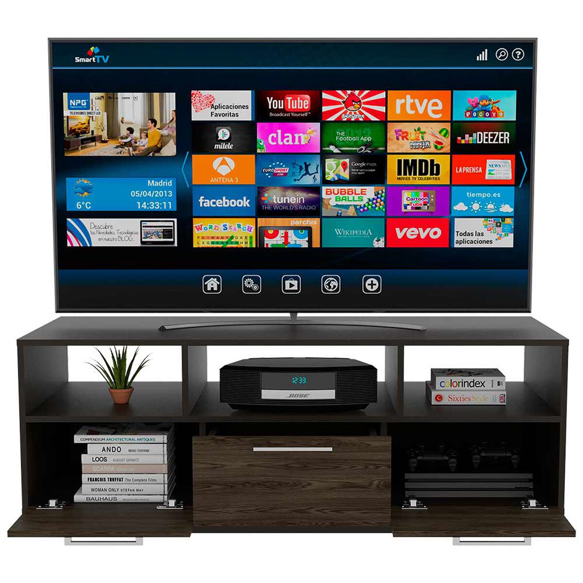Rack TV TuHome Wema Hasta 58"
