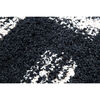 Bajada de Cama Idetex Shaggy Maze 50 x 100 cm Negro