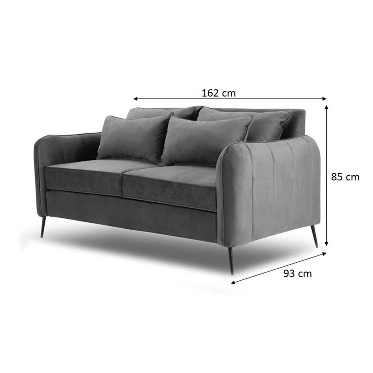 Juego de Living Innovamuebles Italia Felpa Sofá 3 Cuerpos + Sofá 2 Cuerpos Mostaza